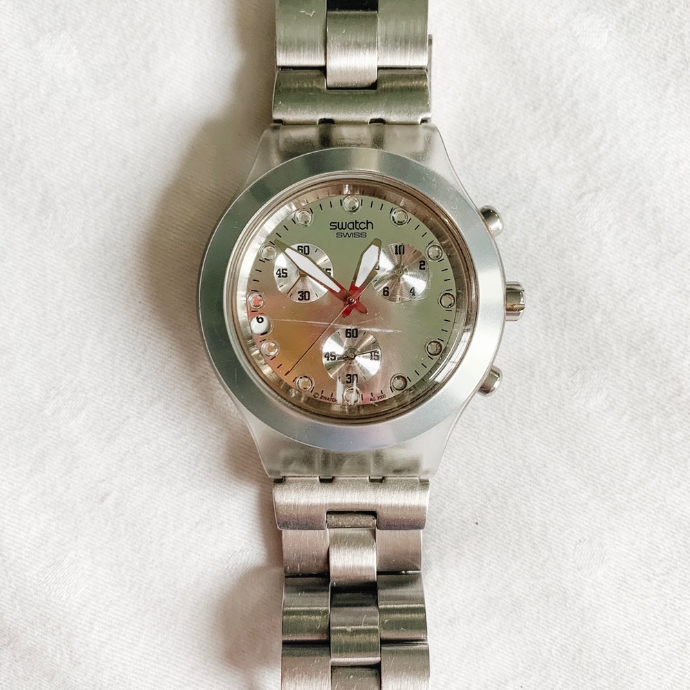 Swatch Silver Watch